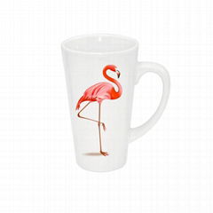 SM001-Full White Sublimation Mug-16OZ