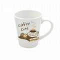 SM001-Full White Sublimation Mug-12OZ 1