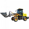 Low price wheel loader, China loader manufacturer tractor backhoe loader 1.5T  