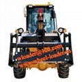 Low price wheel loader, China loader manufacturer tractor backhoe loader 1.5T  