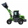 China 1.6T Manufacturer TL16 Mini Wheel Loader With Pallet Forks CE EU