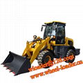 China 1.6T Manufacturer TL16 Mini Wheel Loader With Pallet Forks CE EU