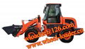 China 1.6T Manufacturer TL16 Mini Wheel Loader With Pallet Forks CE EU