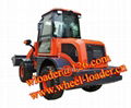 China 1.6T Manufacturer TL16 Mini Wheel Loader With Pallet Forks CE EU