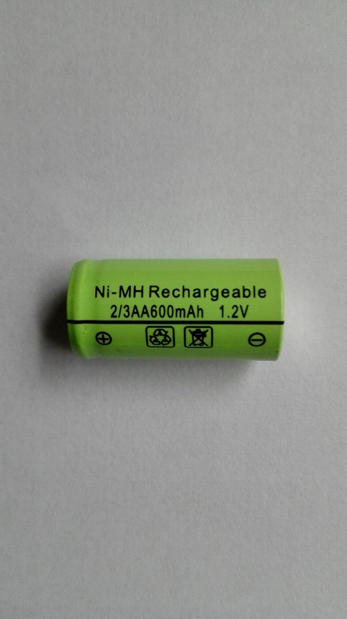鎳氫2/3AA系列充電電池