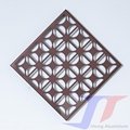 Wall Cladding Panel Aluminum Single Solid Punched Perforated Screen Panels