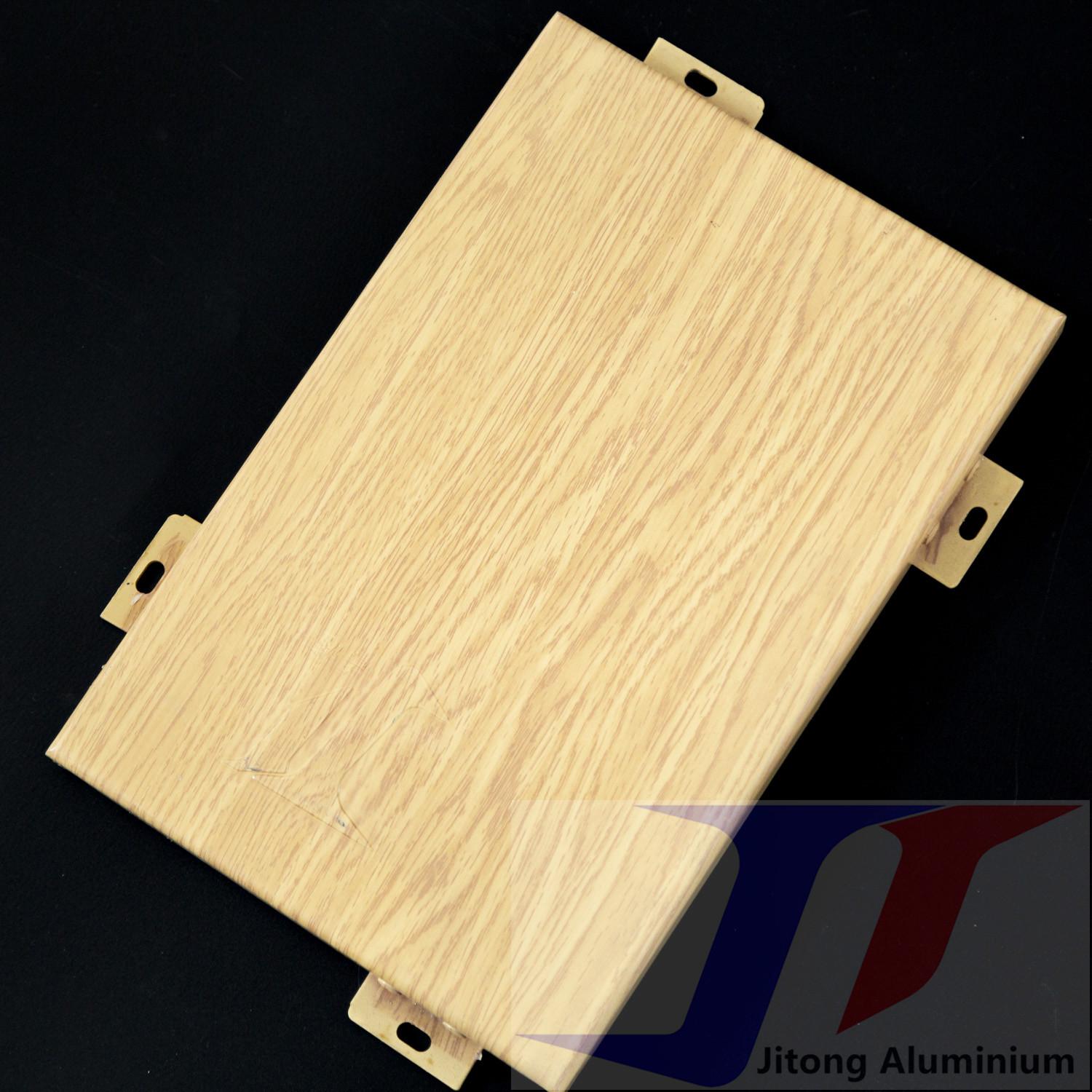 Aluminum Curtain Wall Single Solid Panels for aluminum facade cladding