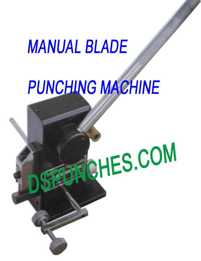 Manual Blade Punching Machine