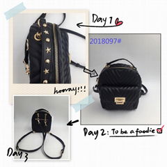 PU Handbags Lady High quality Backpack