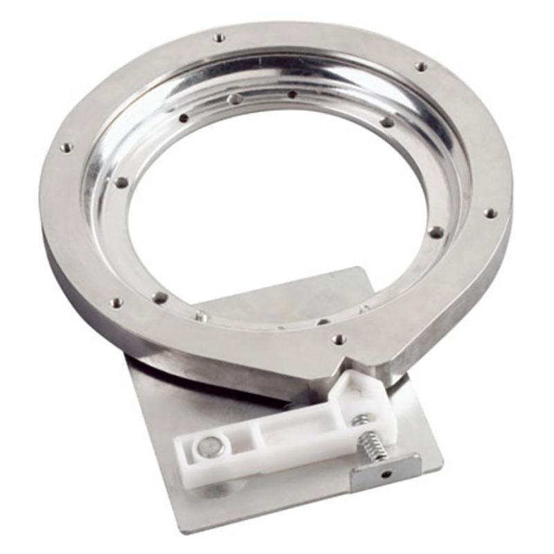 7 inch Aluminum Swivel Discoid Lazy Susan Bearing with Stop for Cabinet