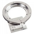 7 inch Aluminum Swivel Discoid Lazy Susan Bearing with Stop for Cabinet