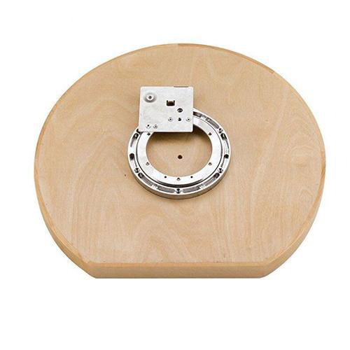 7 inch Aluminum Swivel Discoid Lazy Susan Bearing with Stop for Cabinet 2