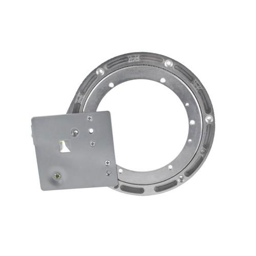 7 inch Aluminum Swivel Discoid Lazy Susan Bearing with Stop for Cabinet 5