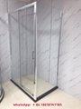 Aluminium shower enclosure shower room with tempered glass 3