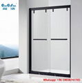SUS304 Shower door shower screen shower enclosure shower room in black color
