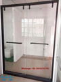 SUS304 Shower door shower screen shower enclosure shower room in black color 4