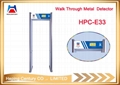 Security gate door frame walk through security gates metal detector