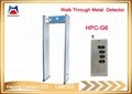 Security gate door frame walk through security gates metal detector