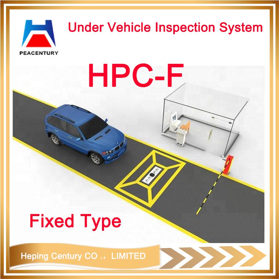 Under vehicle surveillance system with ANPR camera in border, checkpoints 2