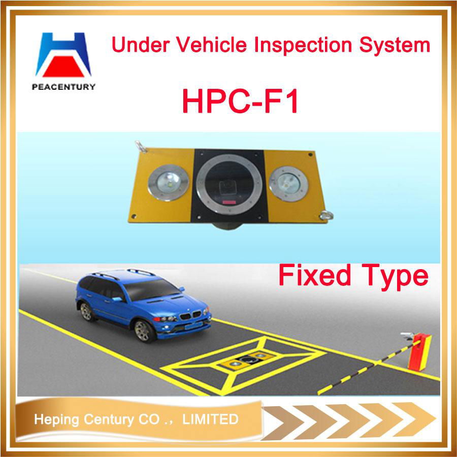 Under vehicle surveillance system with ANPR camera in border, checkpoints 3