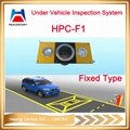 Under vehicle surveillance system with ANPR camera in border, checkpoints