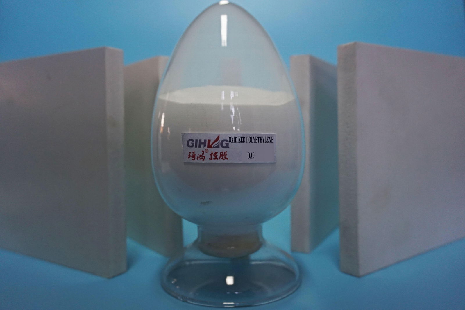 High density oxidized polyethylene wax