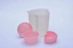 Silicone cake mould