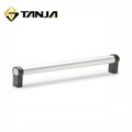 TANJA L12铝合金机床设备把手 聚酰氨基亚光饰面机械设备拉手