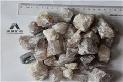 Washed  granular clean high purity90 95 5 20mm natural fluorite stone on sale