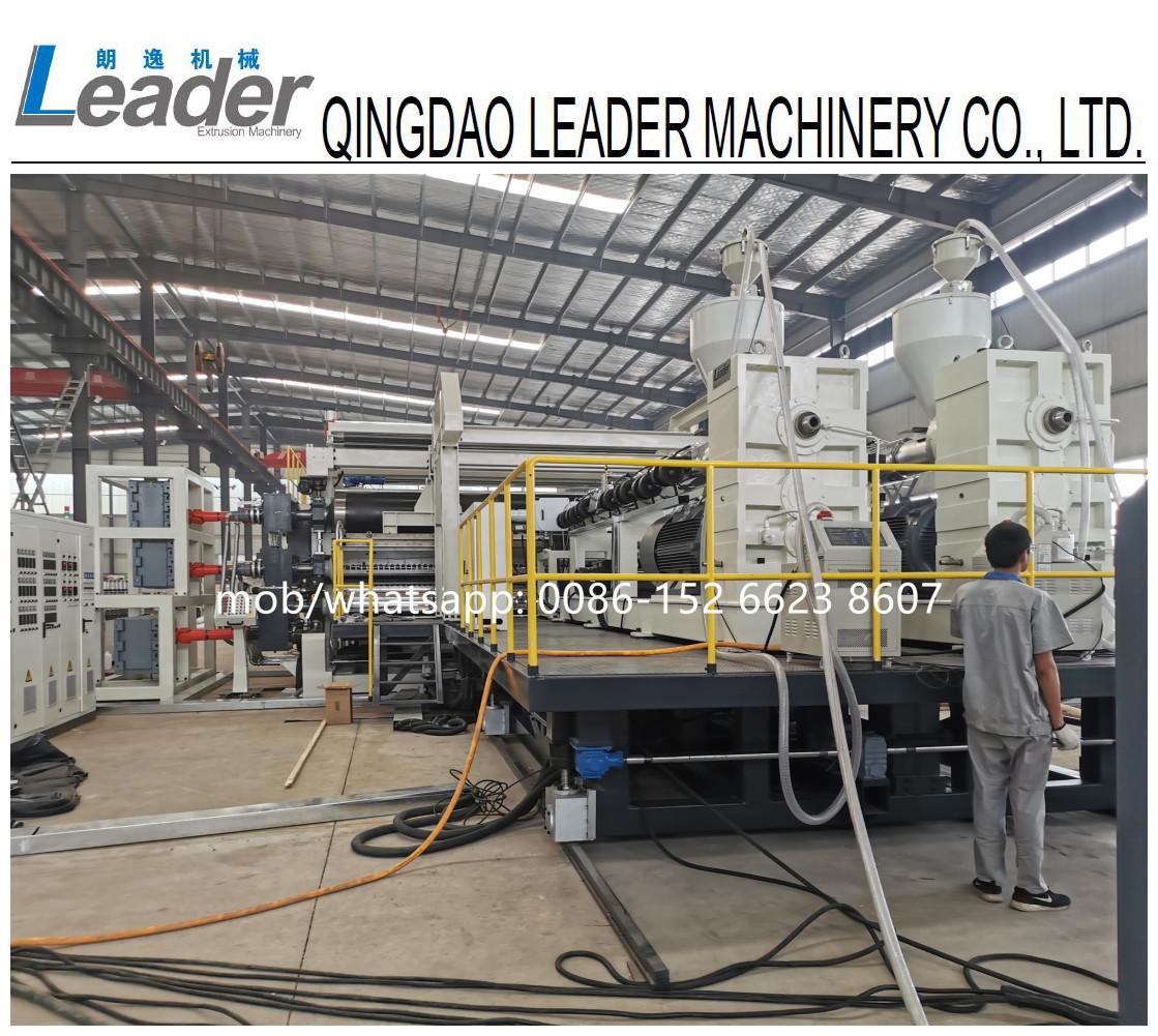 HDPE geomembrane production line  2