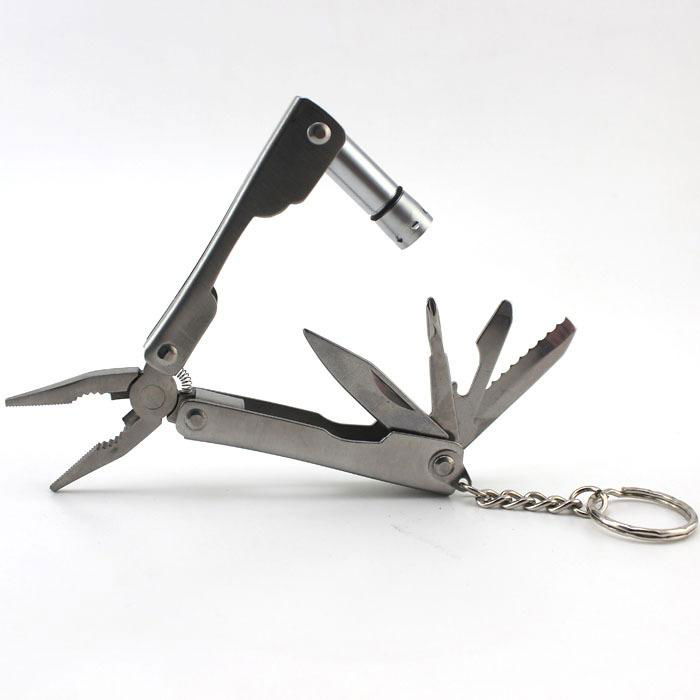 10 in one Multifunctional camping knife outdoor survival folding tools pliers
