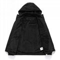 Men Outdoor Fleece Reflective Jacket PHVES With Cap 3