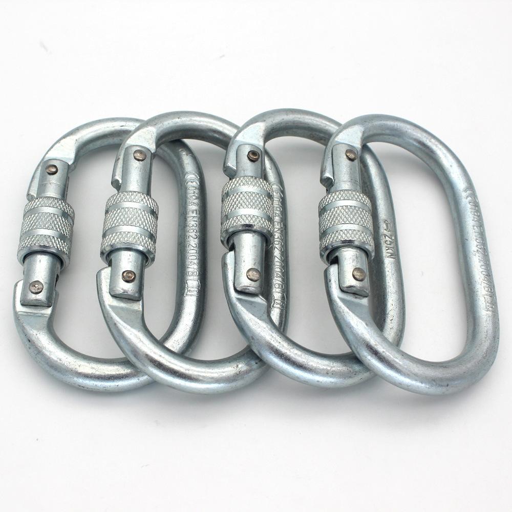 Professional Rock Climbing Main Lock Mountaineering Buckle Safety Hook