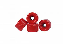 pu wheels for skate board 75*51 round  PU Wheels