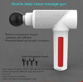 Intelligent muscle massage gun