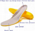 矫正记忆泡沫鞋垫弓足鞋垫