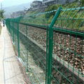 寧波鐵路護欄網浸塑鋼絲網圍欄 2