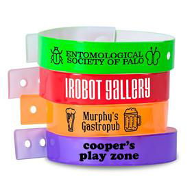 Vinyl Regular Wristbands  festival wristbands for sale