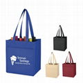 Promotional Non-Woven 6 Bottle Wine Tote