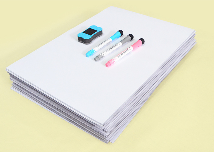 Adhesive Dry Erase Roll Up Whiteboard Adhesive Dry