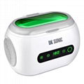 600ml Mini Portable Household Ultrasonic Cleaner for Jewelry Dental Eyeglasses 1