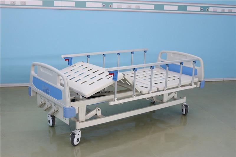 3 crank manual hospital bed