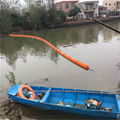  圆柱形橙色浮筒 水库漂浮物拦截浮体 4