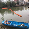  圓柱形橙色浮筒 水庫漂浮物攔截浮體 4
