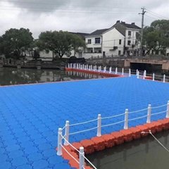 塑料浮動碼頭 水上浮台設施