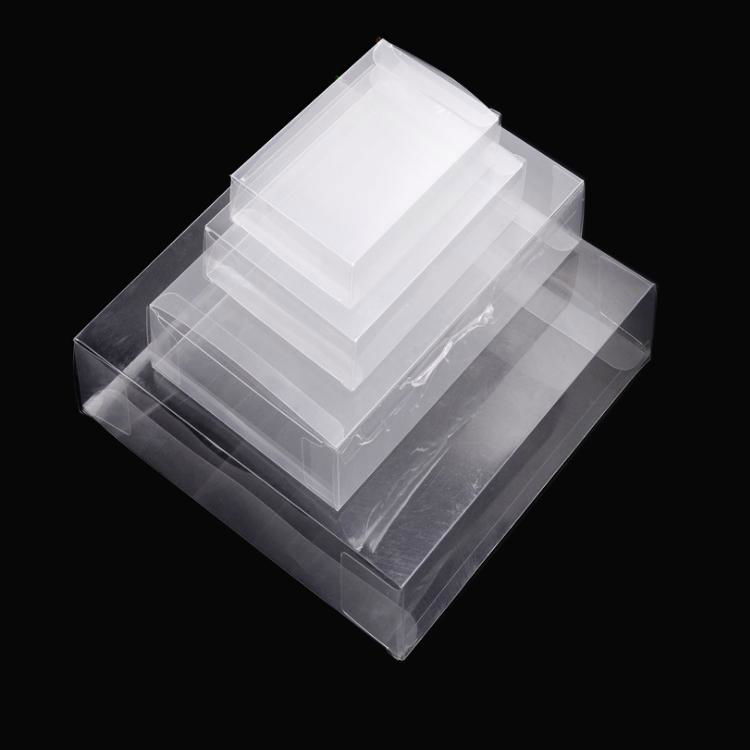 Custom transparent clear PVC PET plastic packaging box  5