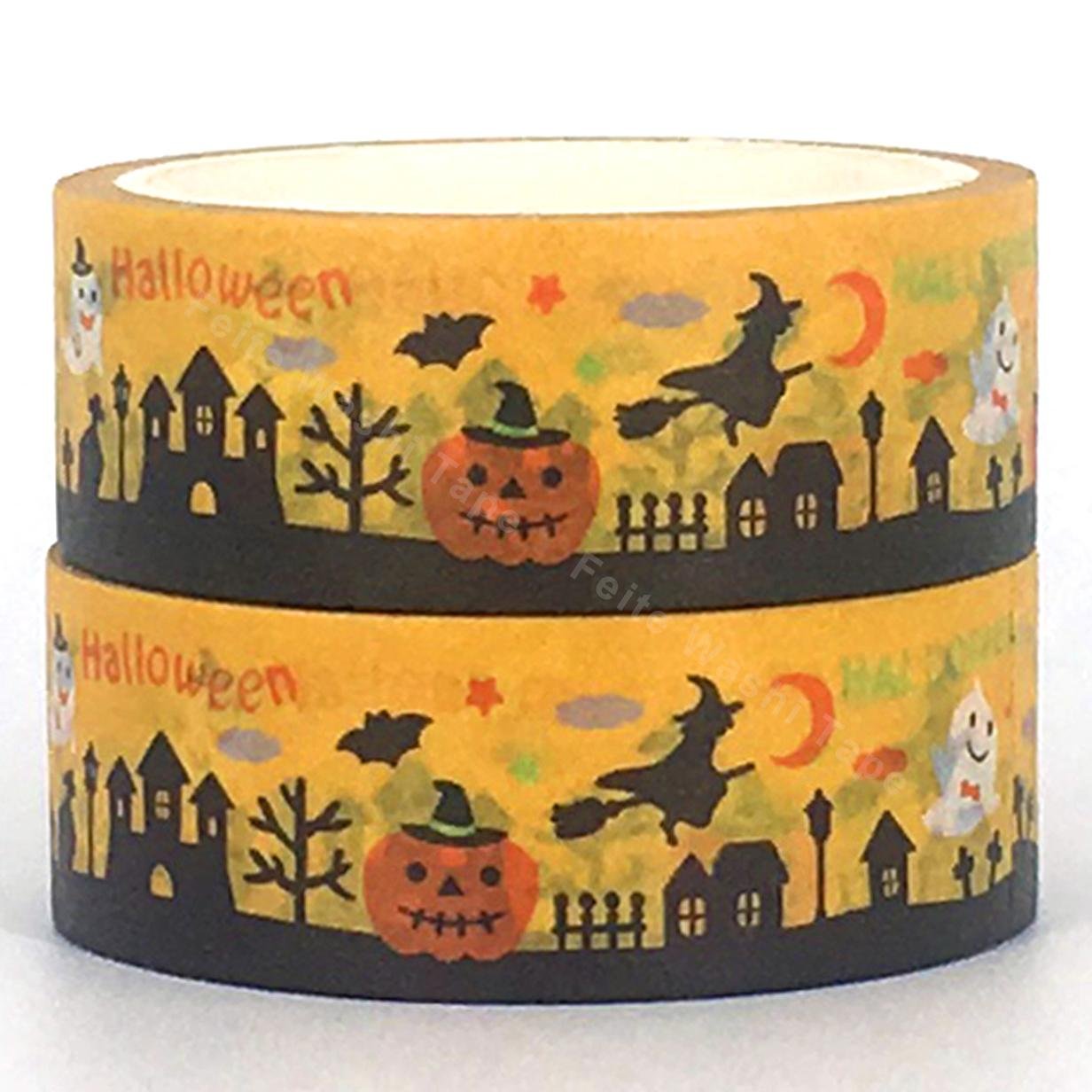 Hot Sale Halloween Decorative Custom Printed Masking Washi Tape 2