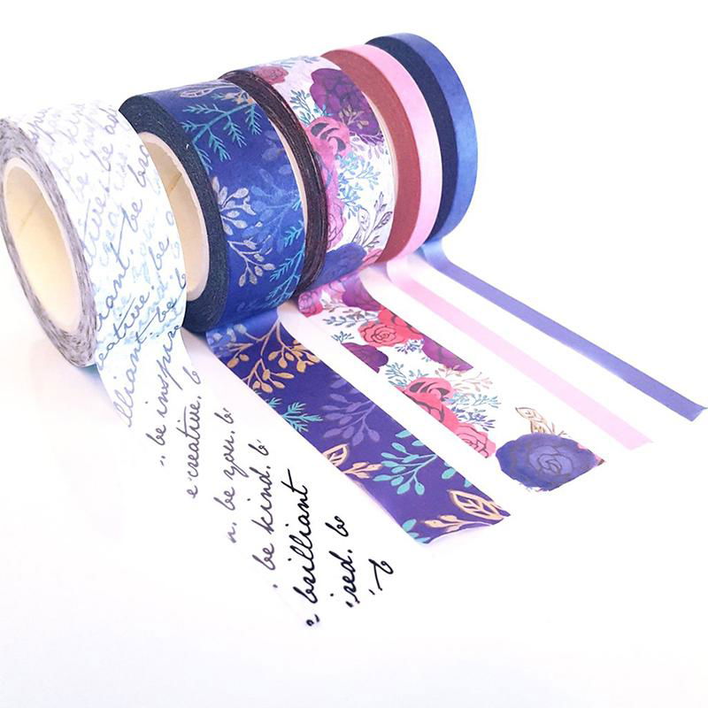 Custom cartoon DIY decoration paper washi tapes  2