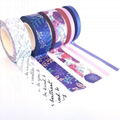 Custom cartoon DIY decoration paper washi tapes  2