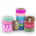 Decorative custom printed washi tape for DIY Crafts and Gift Wrapping 2